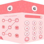 applock theme pink android application logo